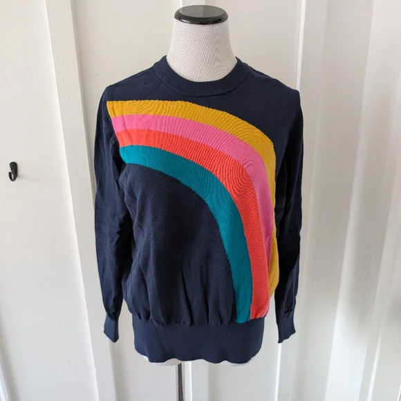 Joanie Clothing Rainbow Jumper - Picture 4 of 11